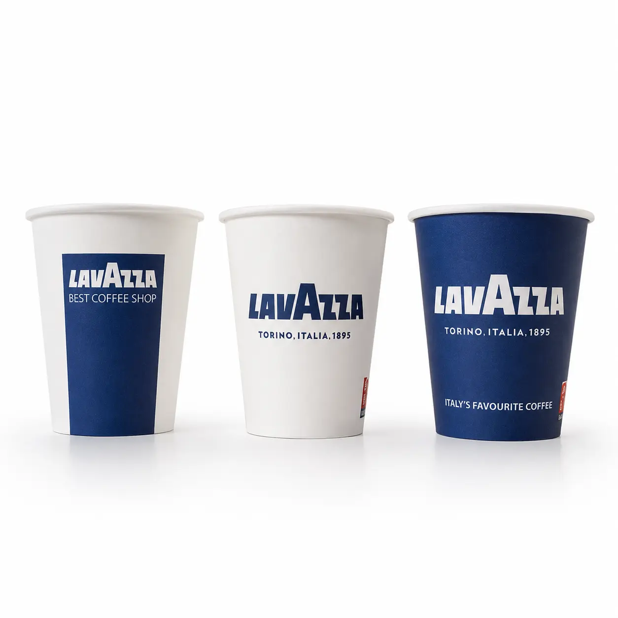 ХАРТИЕНИ ЧАШИ LAVAZZA 180мл. 1/100