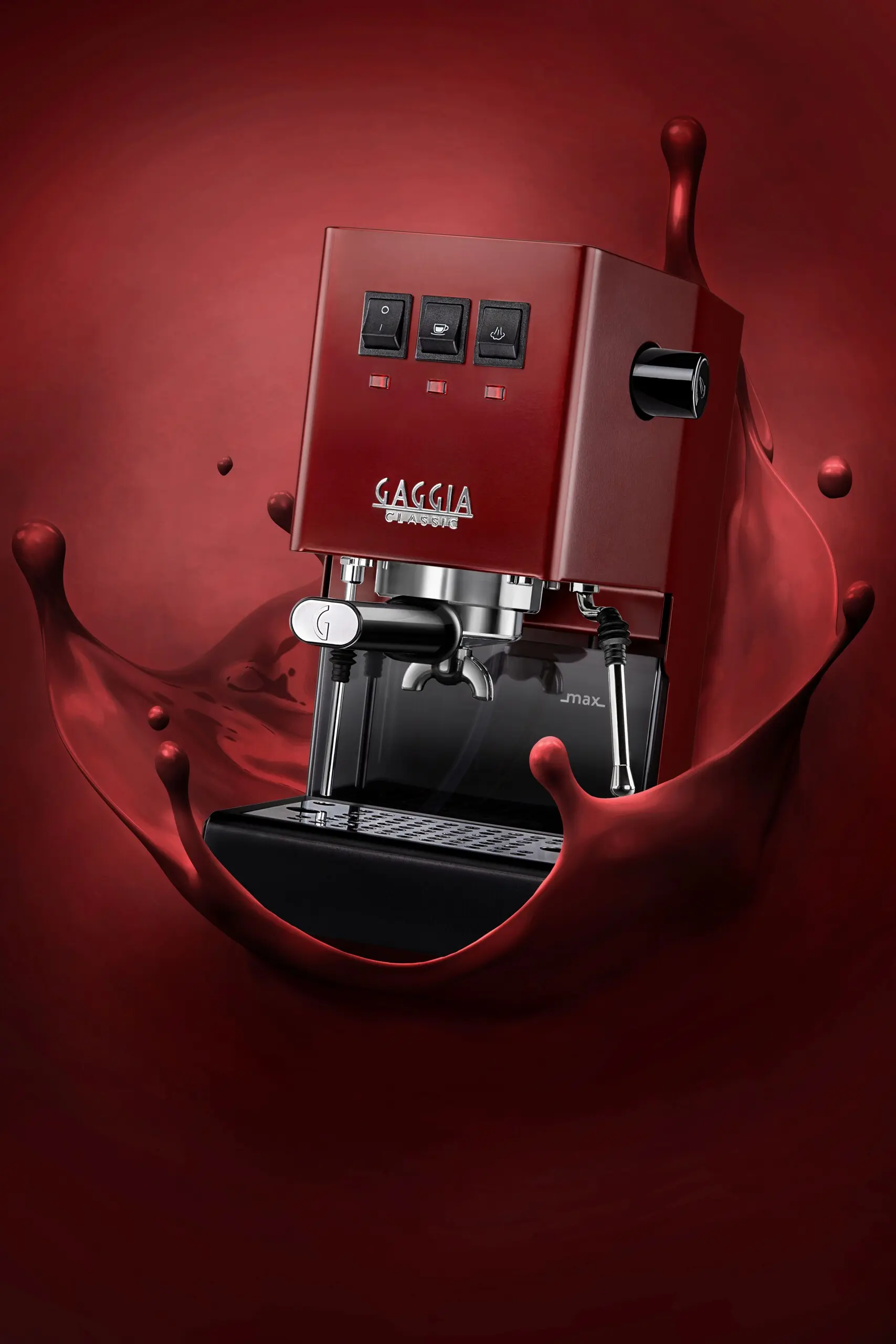 КАФЕМАТ GAGGIA CLASSIC E24 - cherry red thumb 4