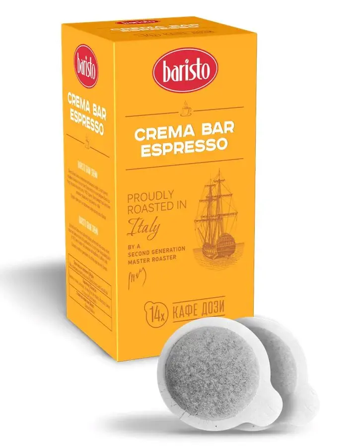 ХАРТИЕНИ ДОЗИ BARISTO CREMA BAR  1/14
