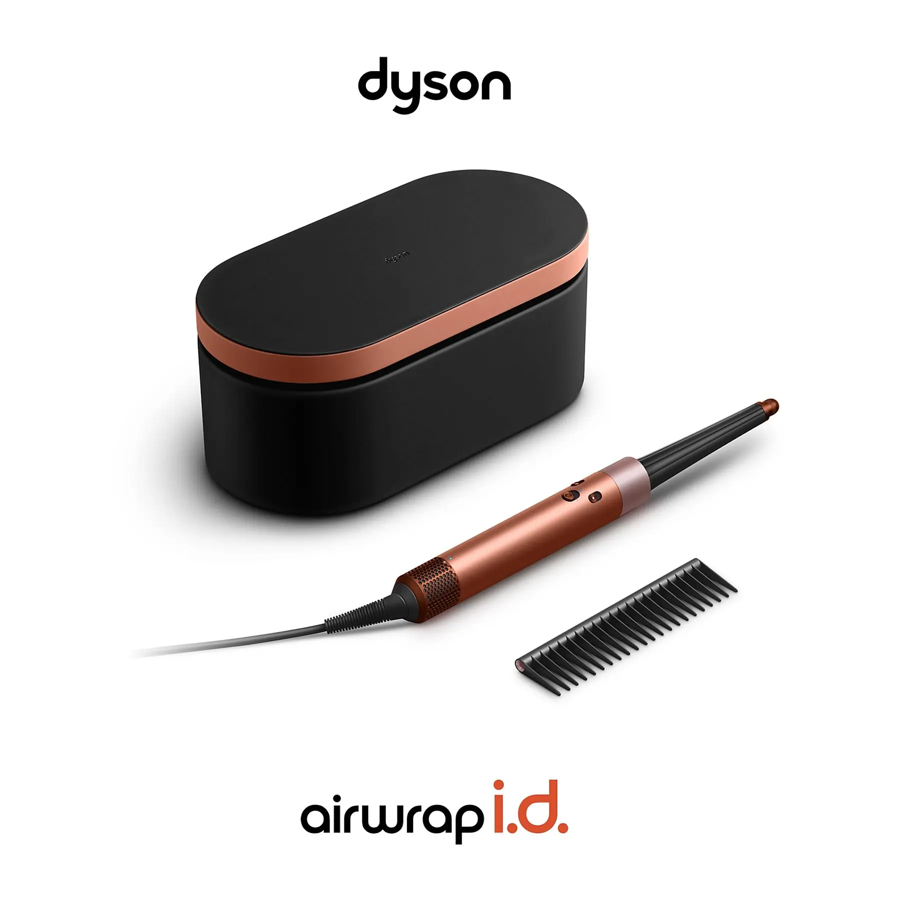 DYSON AMBER SILK/PINK CHAMPAGNE STRAIGHT + WAVY LIMITED EDITITON Airwrap i.d 123682 thumb 2