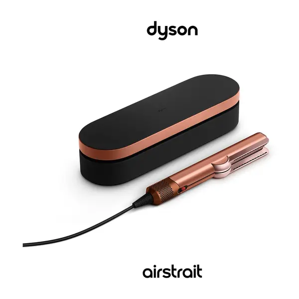 DYSON AIRSTRAIT AMBER SILK/PINK CHAMPAGNE LIMITED EDITION преса за коса - 143343