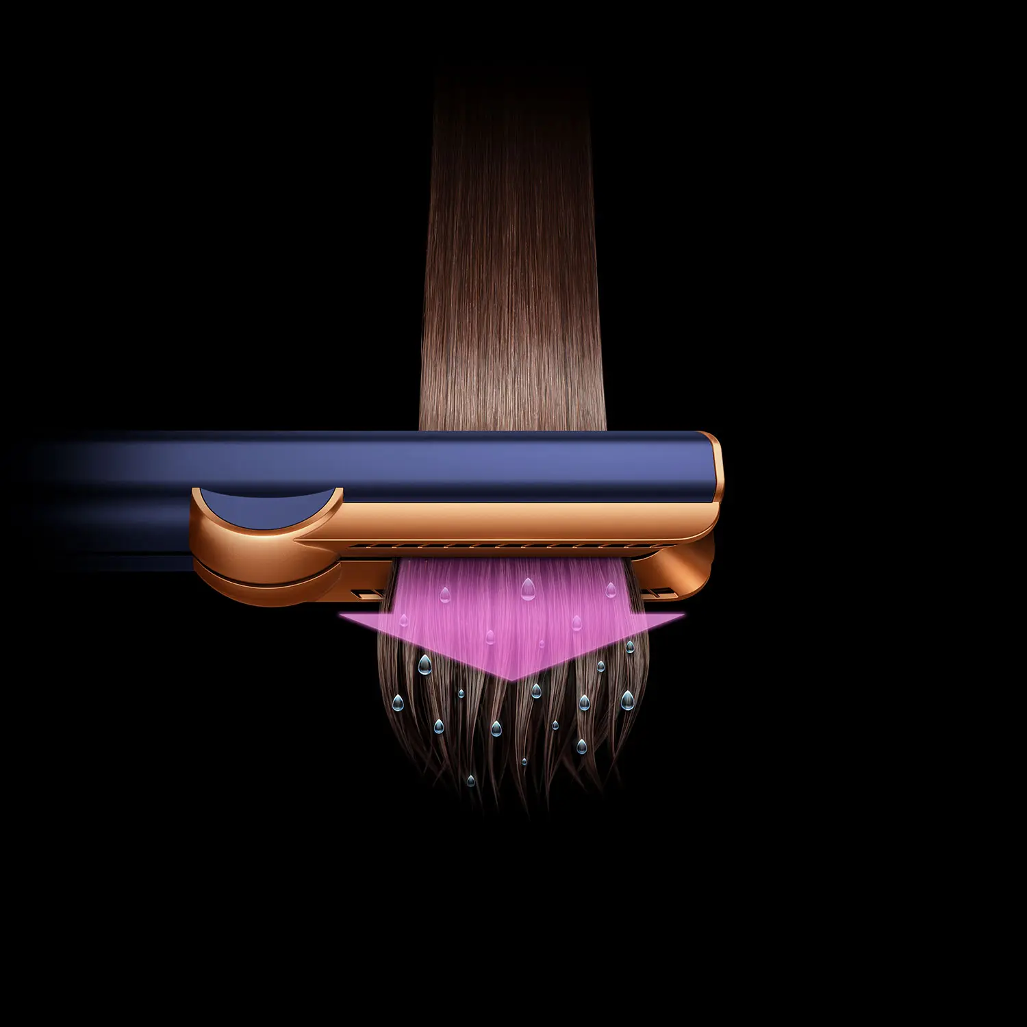 DYSON AIRSTRAIT PRUSSIAN BLUE/RICH COPPER преса за коса 408215 thumb 3