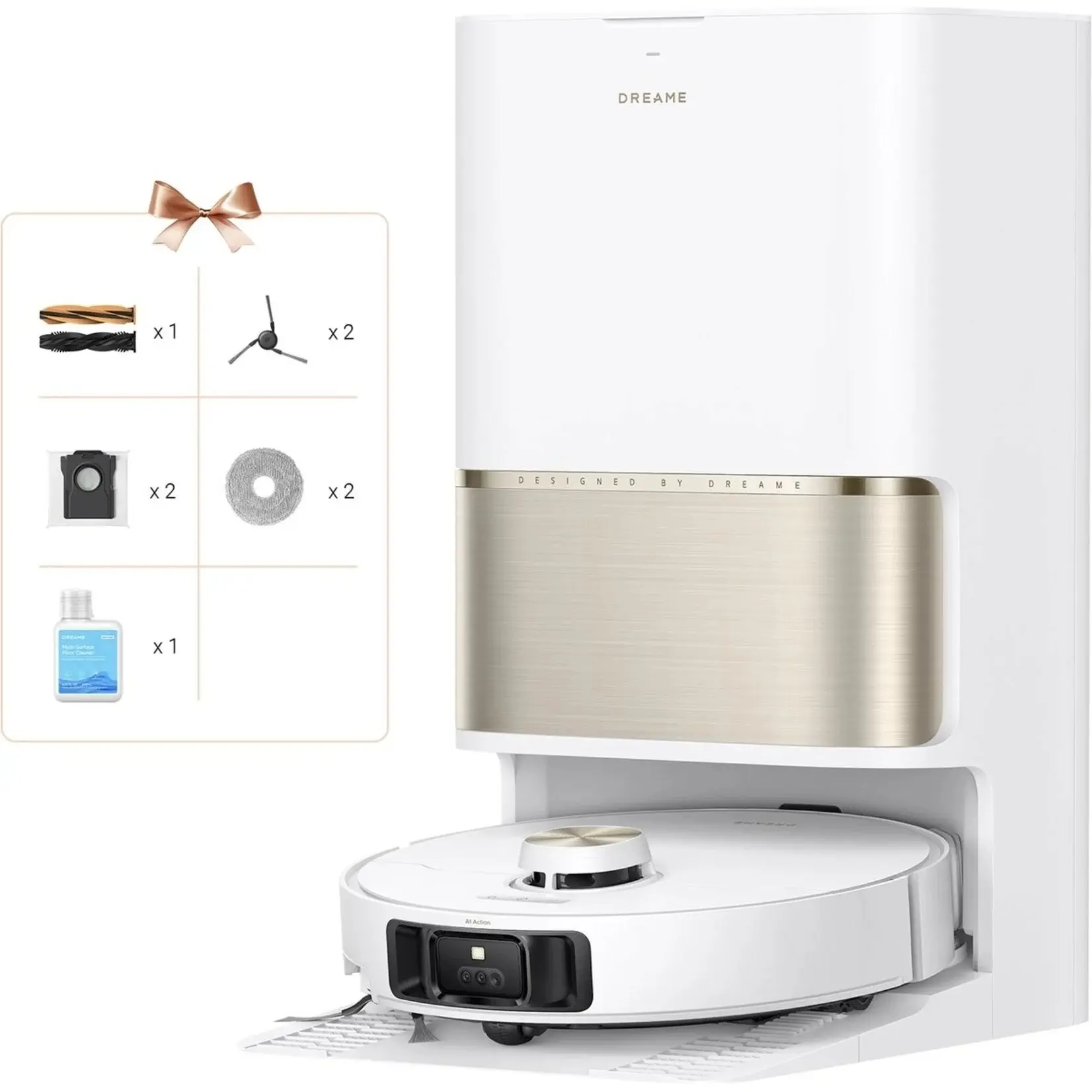 DREAME L50S PRO ULTRA WHITE робот правосмукалка thumb 3
