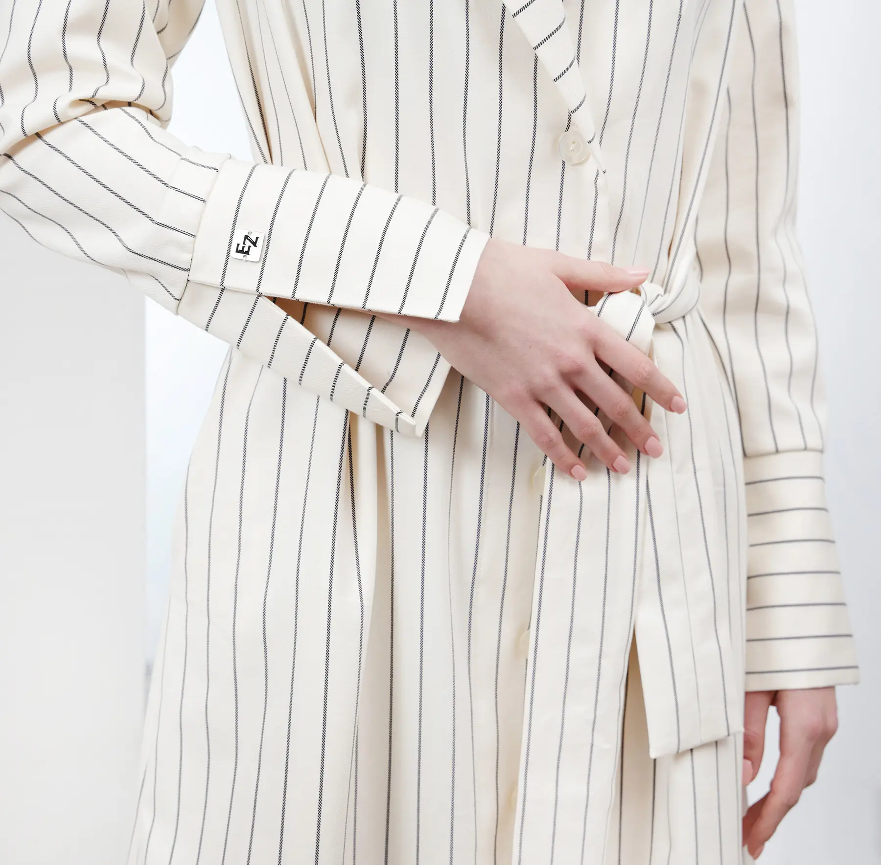 Midi Shirt/Dress with stripes thumb 3