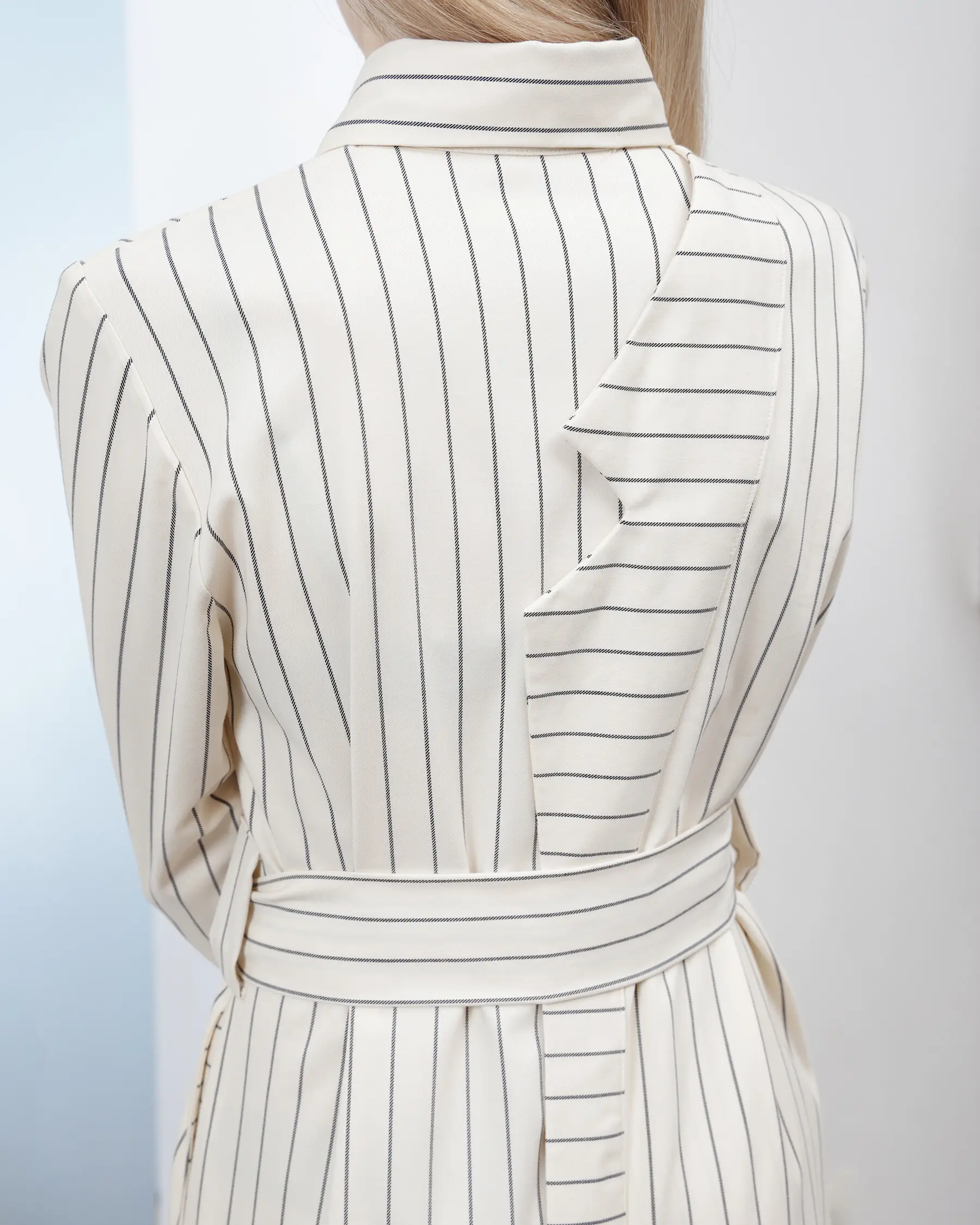 Asymmetric Shirt/Dress with stripes thumb 4