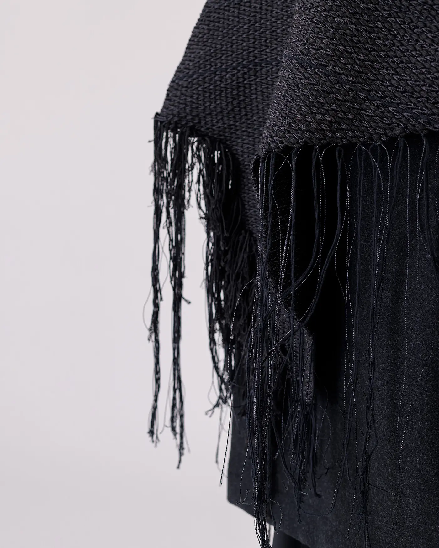 Black Wool Coat thumb 5