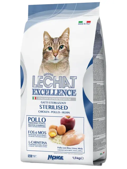 LeChat Excellence Стелиризирана [Вреќа 1.5кг]