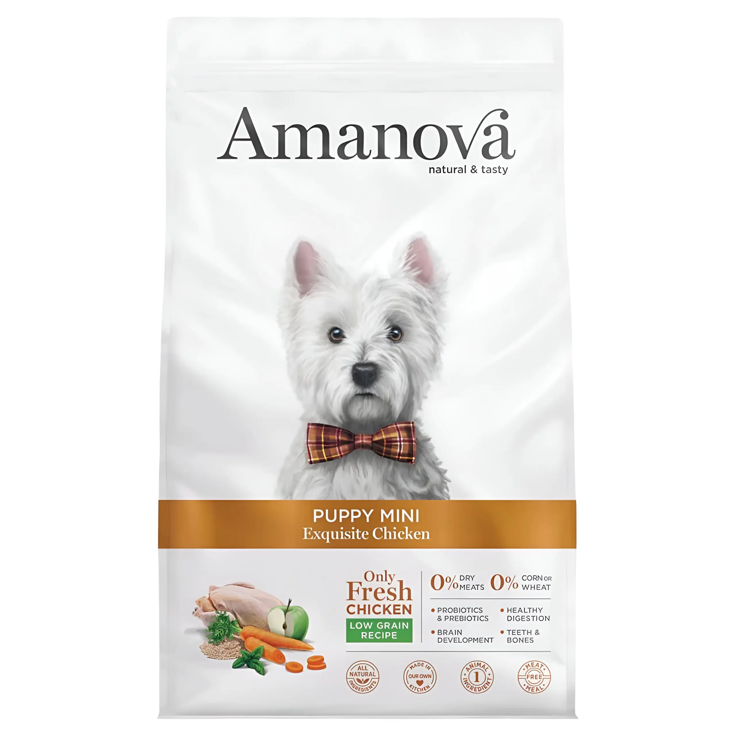Amanova Puppy Mini – Exquisite Chicken [Вреќа 2кг] thumb 1