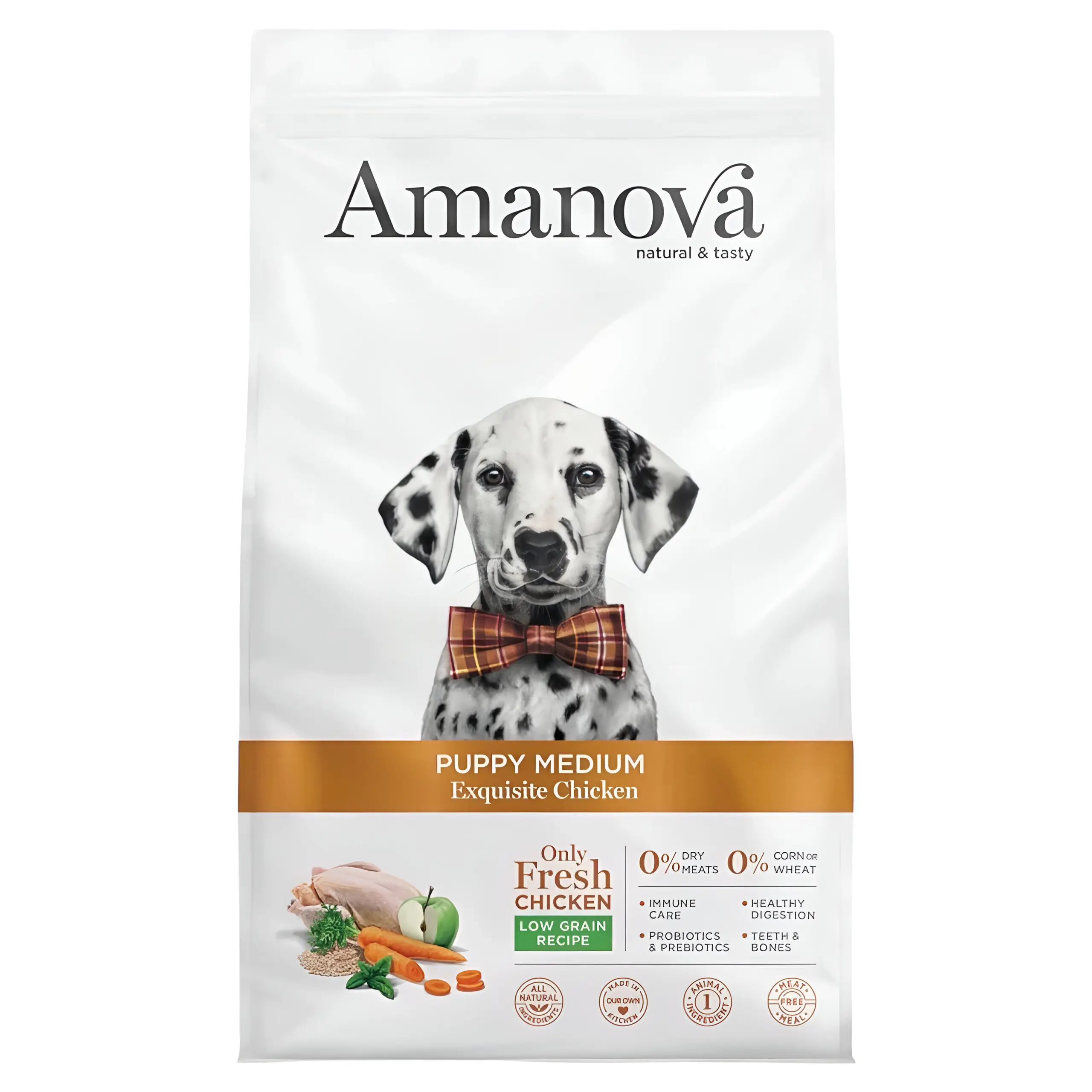 Amanova Puppy Medium – Exquisite Chicken [Вреќа 12кг] thumb 1