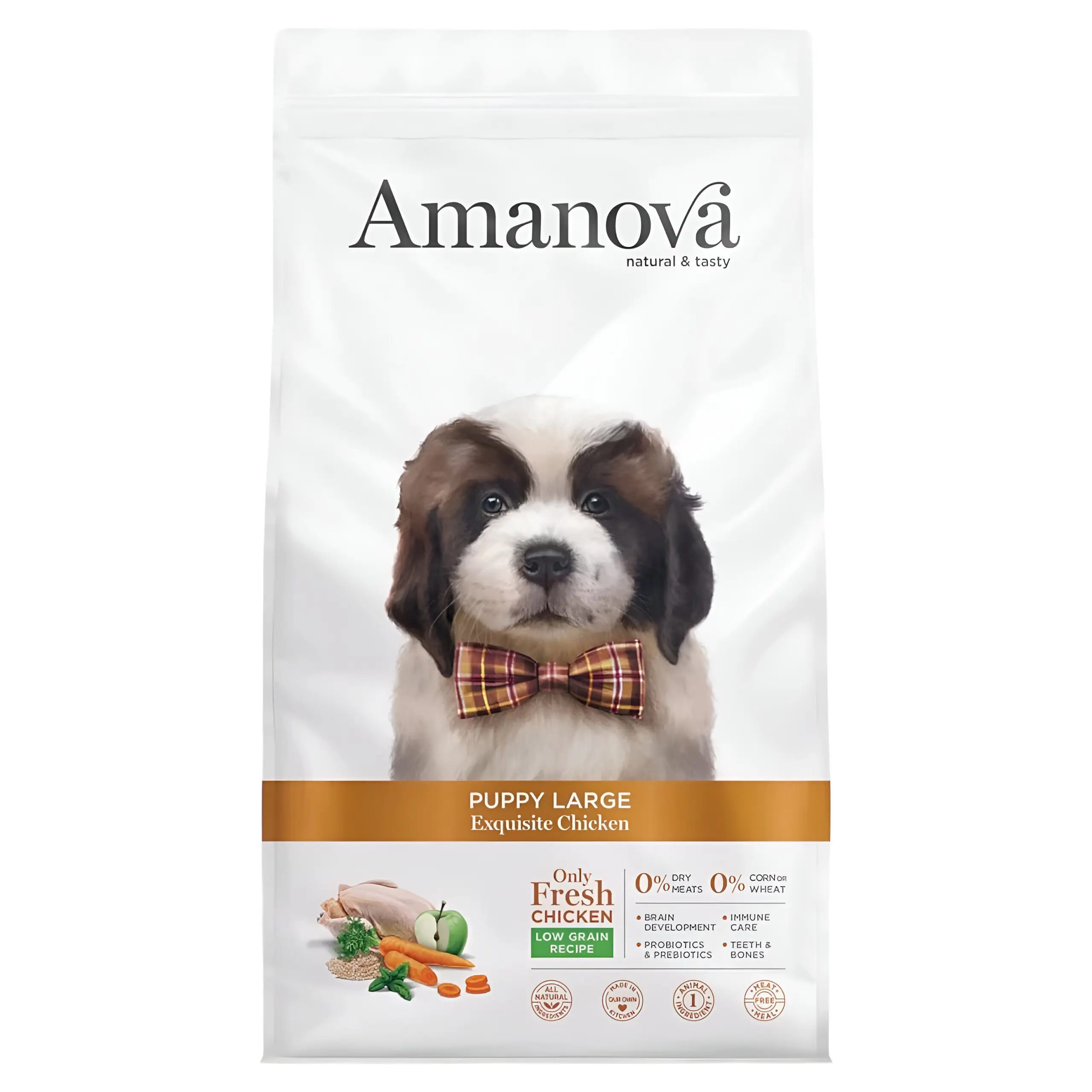 Amanova Puppy Large – Exquisite Chicken [Вреќа 12кг] thumb 1