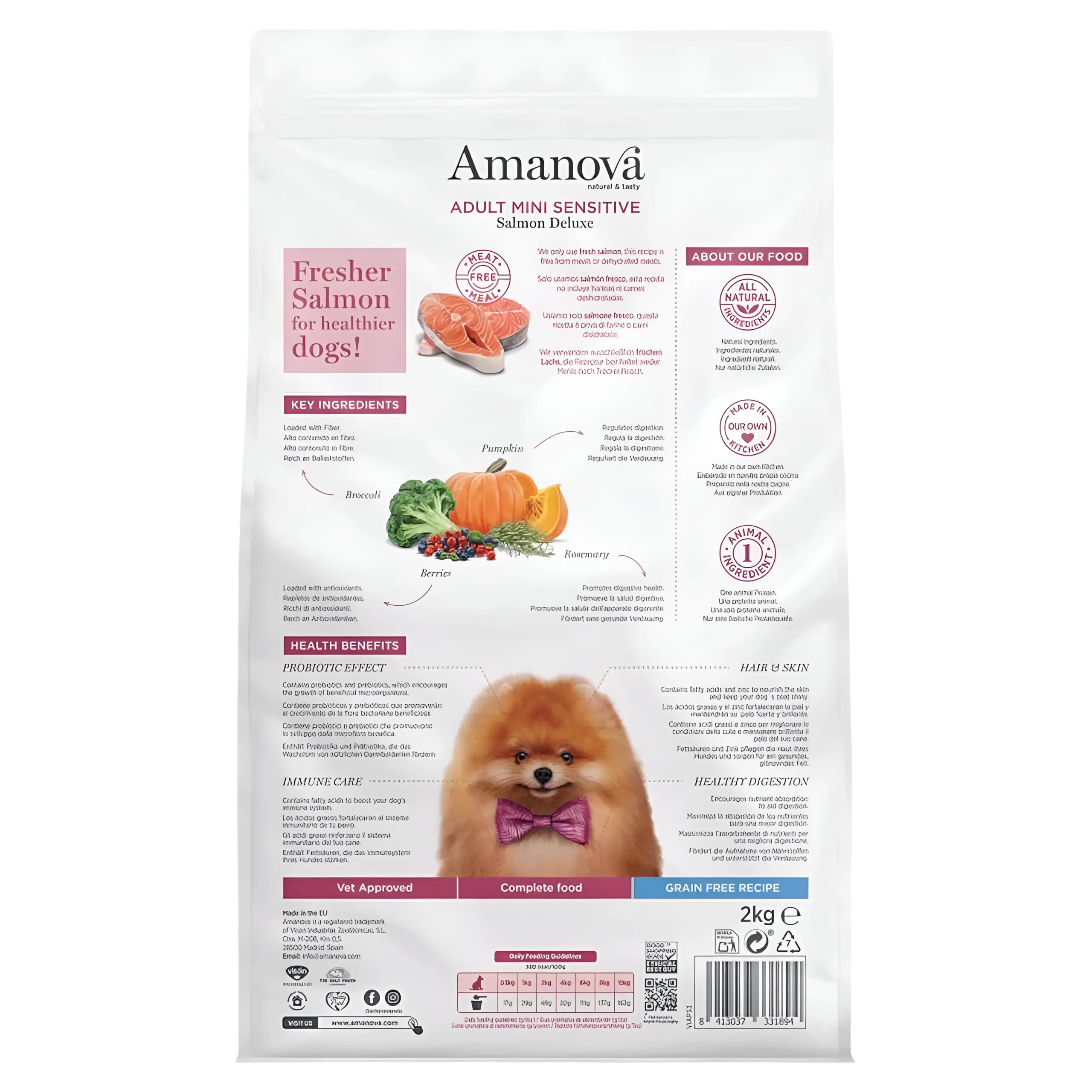 Amanova Adult Mini Sensitive – Salmon Deluxe thumb 2