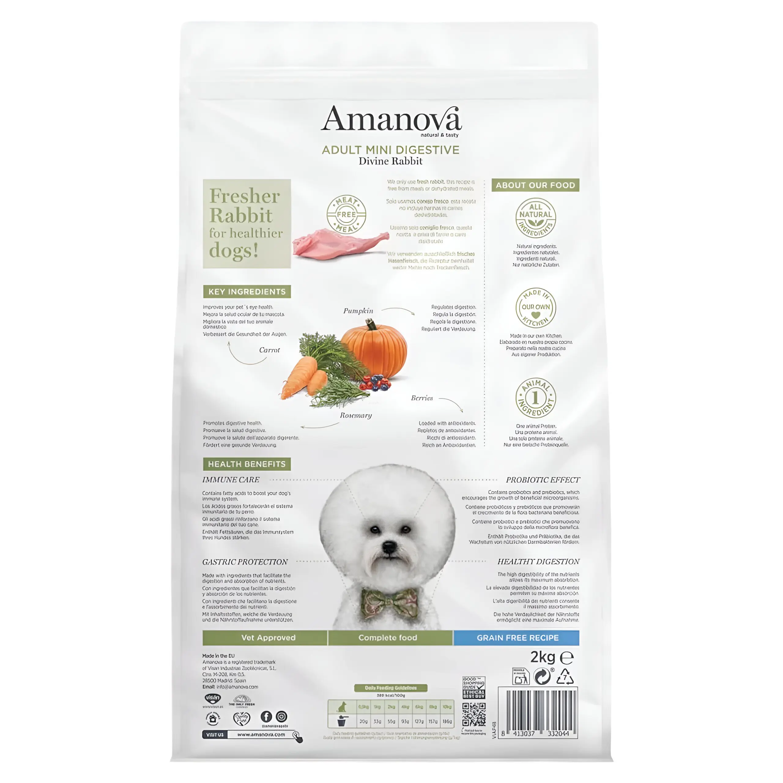 Amanova Adult Mini Digestive – Divine Rabbit thumb 2