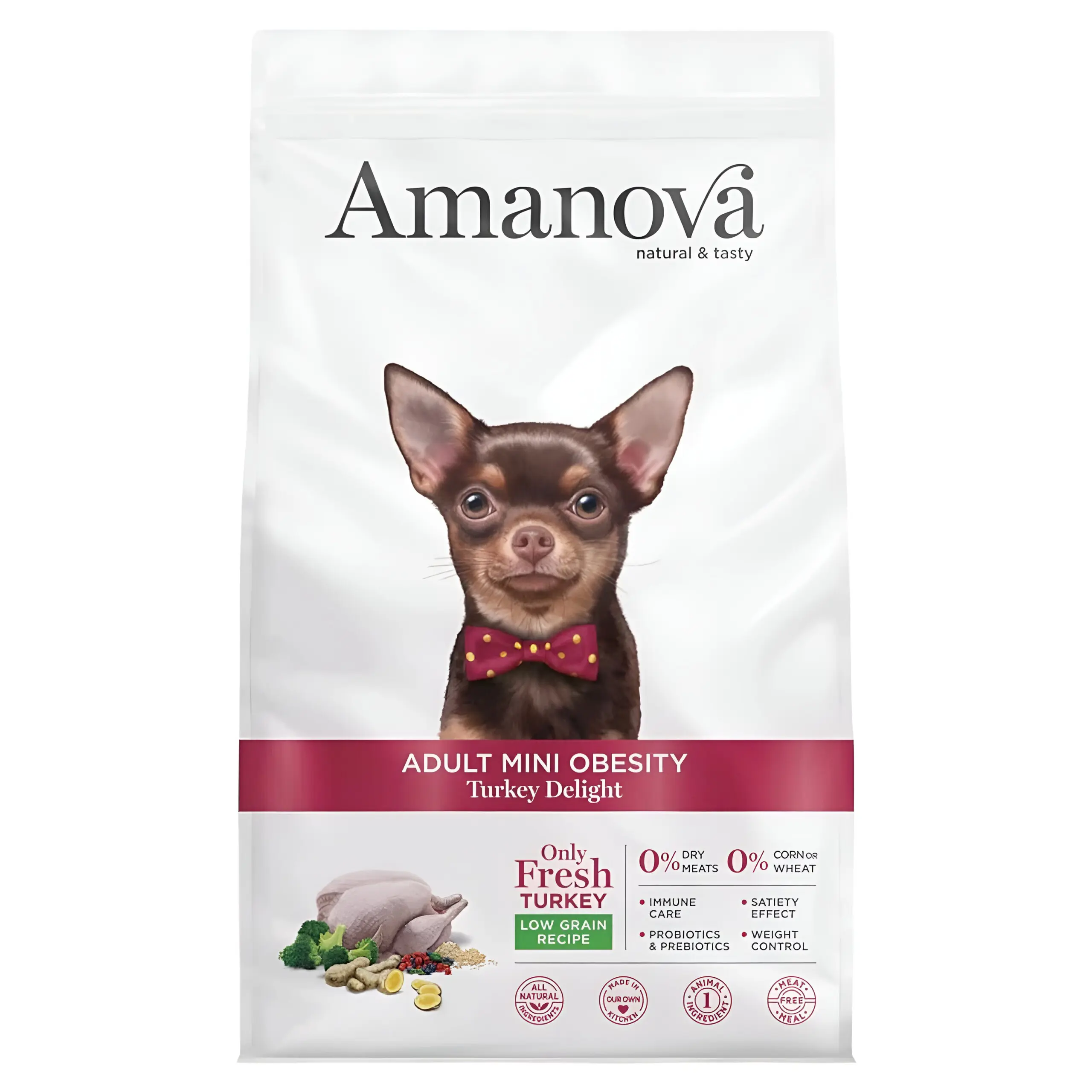 Amanova Adult Mini Obesity – Turkey Delight [Вреќа 7кг] thumb 1