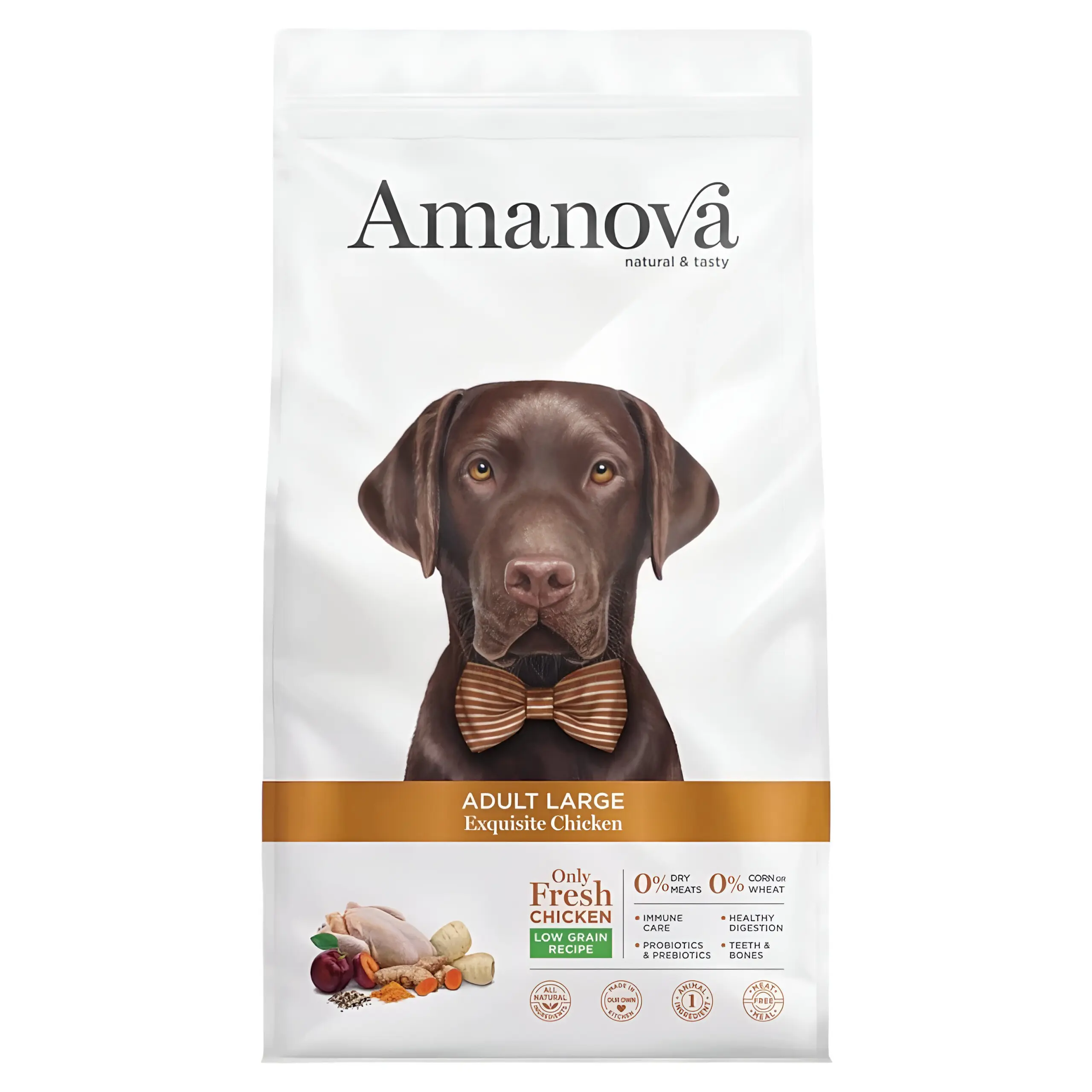 Amanova Adult Large – Exquisite Chicken [Вреќа 12кг] thumb 1
