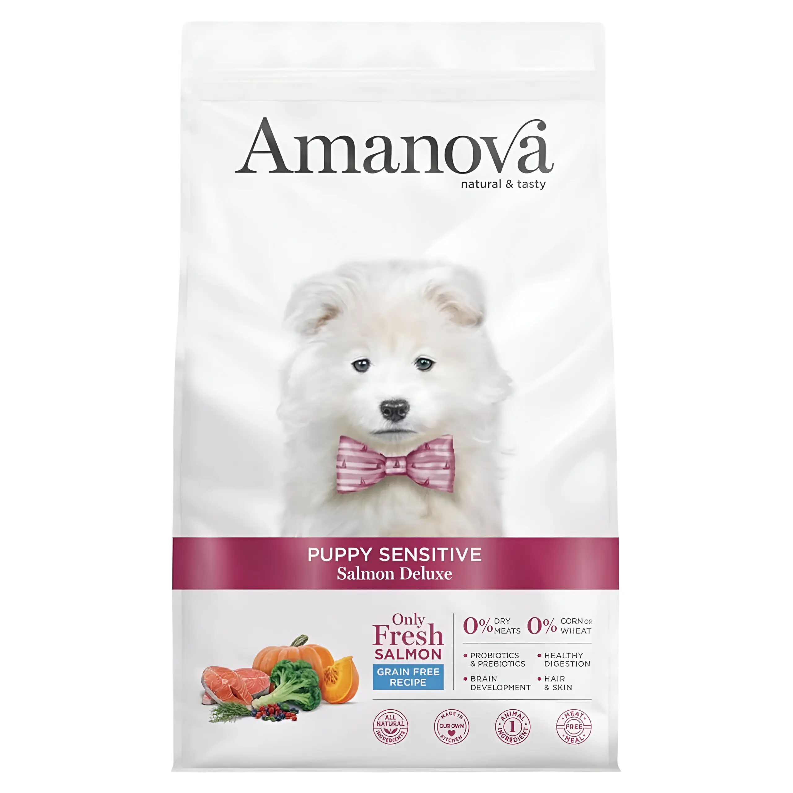 Amanova Puppy Sensitive – Salmon Deluxe [Вреќа 7кг] thumb 1