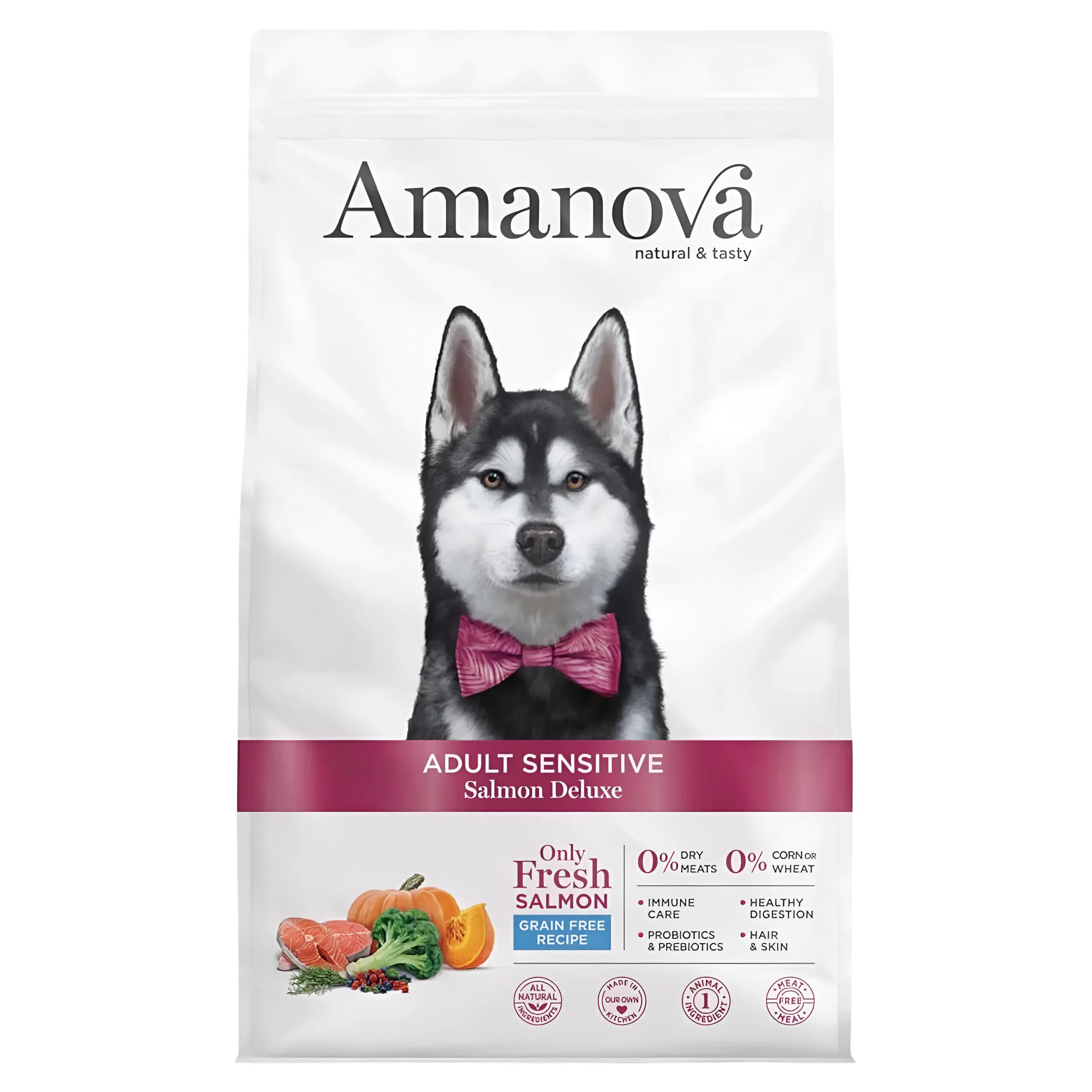 Amanova Adult Sensitive – Salmon Deluxe [Вреќа 10кг] thumb 1