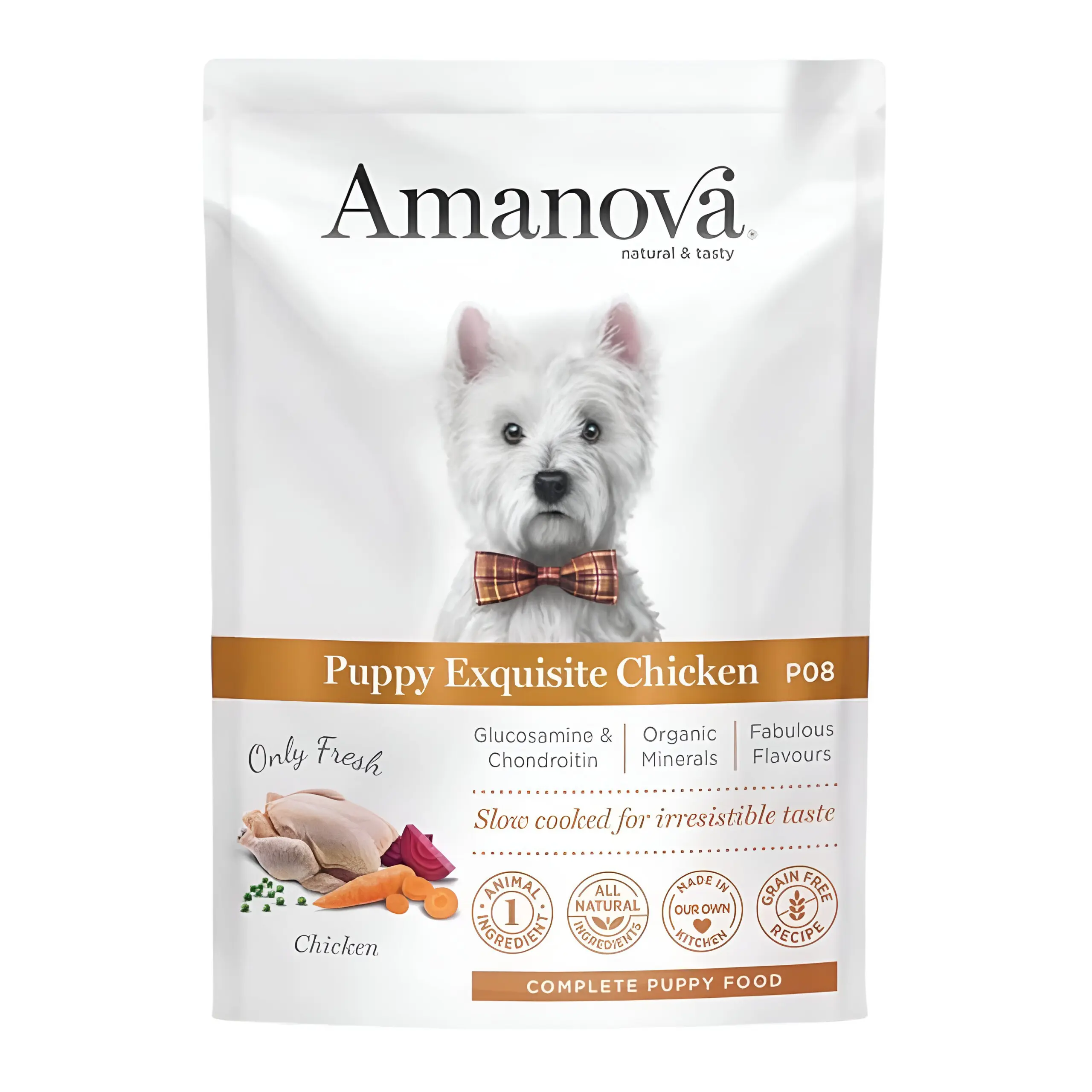 Amanova Pouch Puppy Exquisite Chicken [Кесички 12x100гр] thumb 1