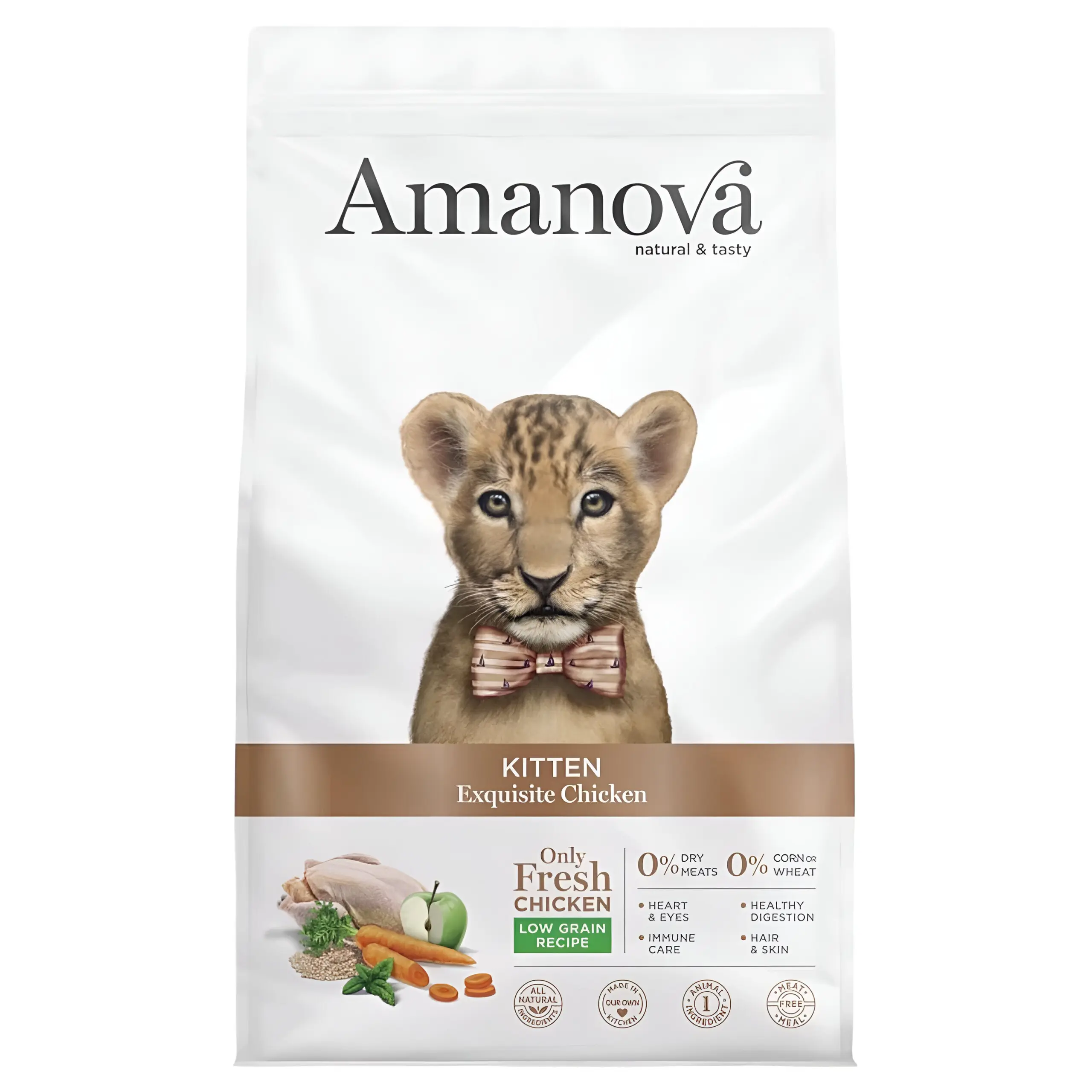 Amanova Kitten Exquisite chicken [Вреќа 4кг] thumb 1