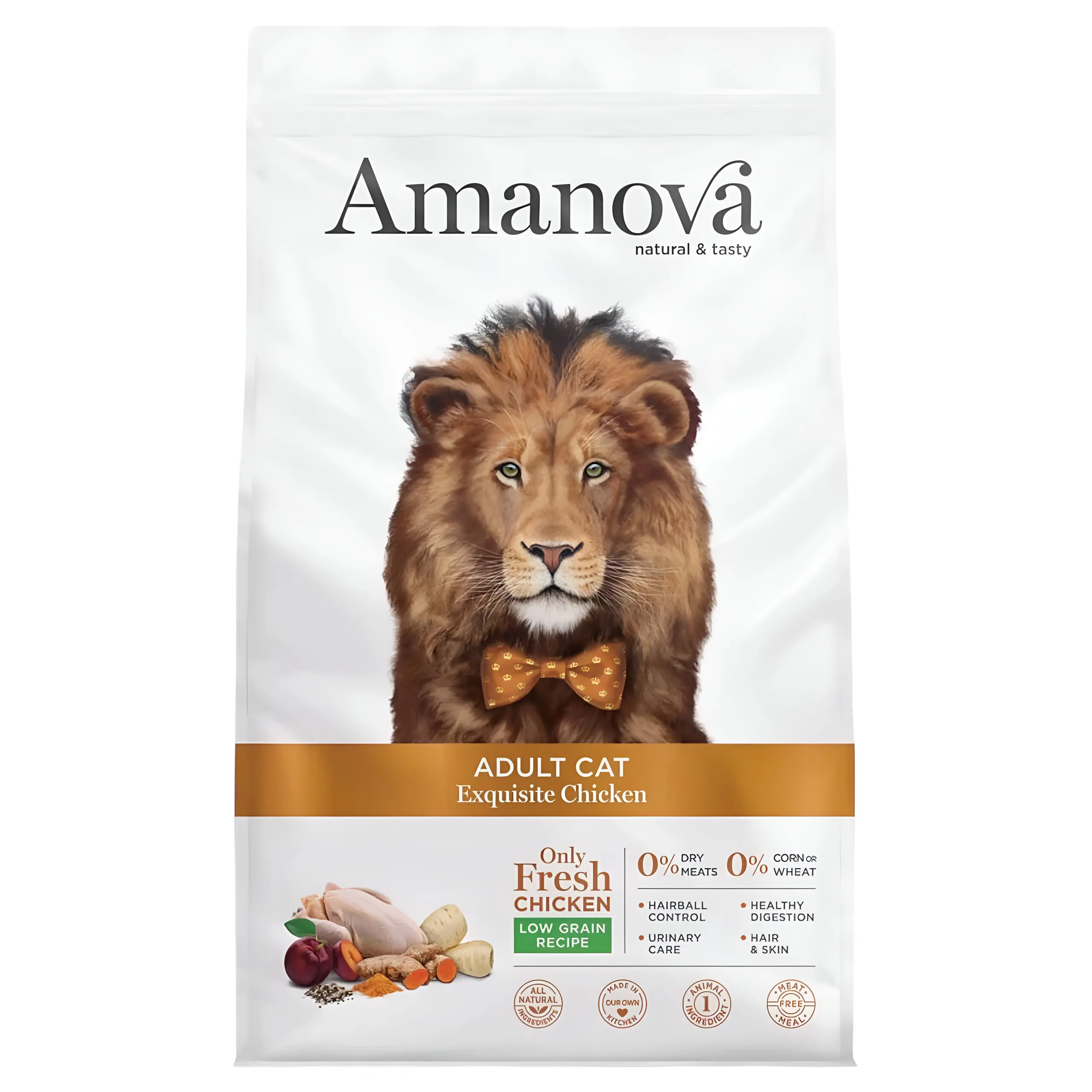 Amanova Adult Cat – Exquisite Chicken [Вреќа 6кг] thumb 1