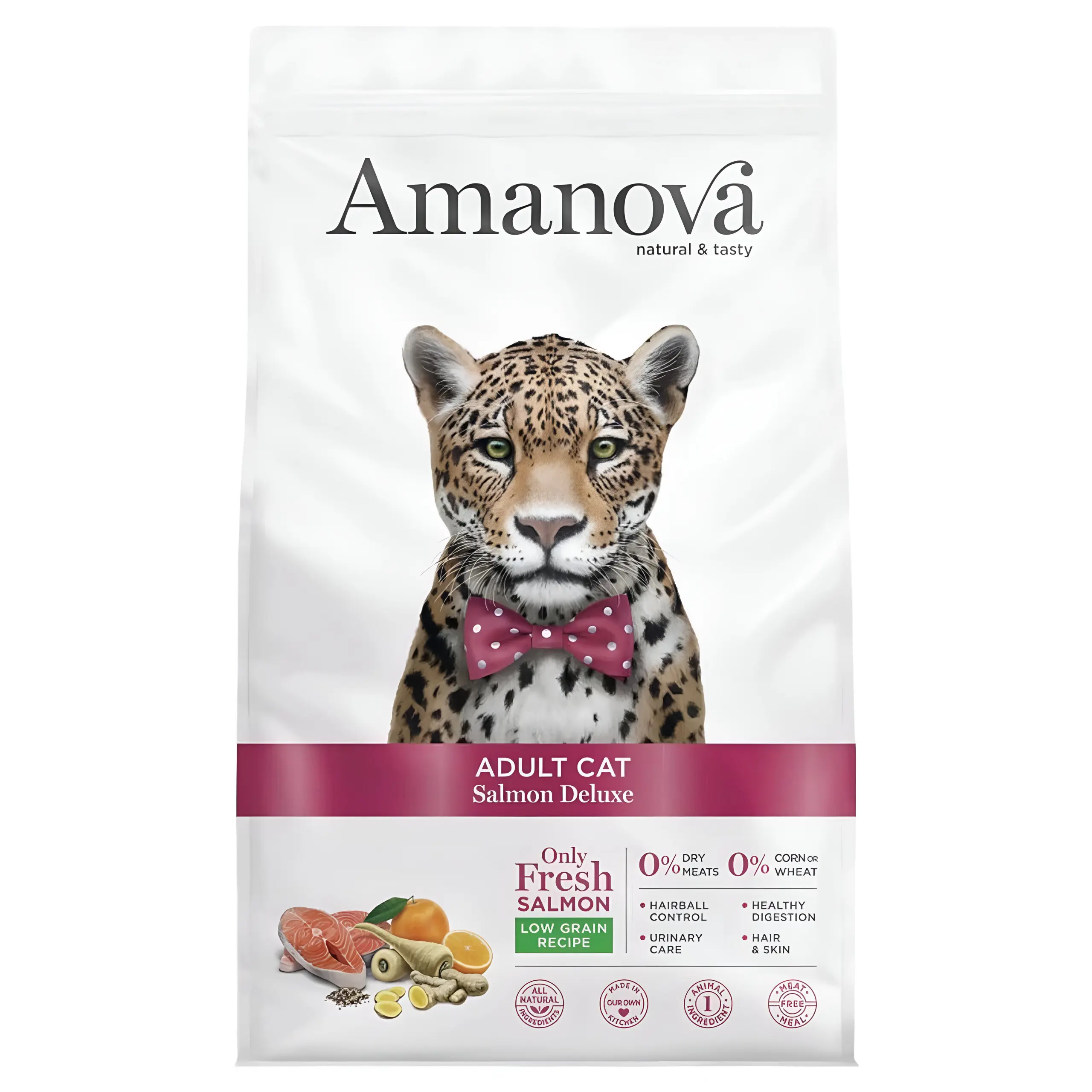 Amanova Adult Cat – Salmon Deluxe [Вреќа 6кг] thumb 1