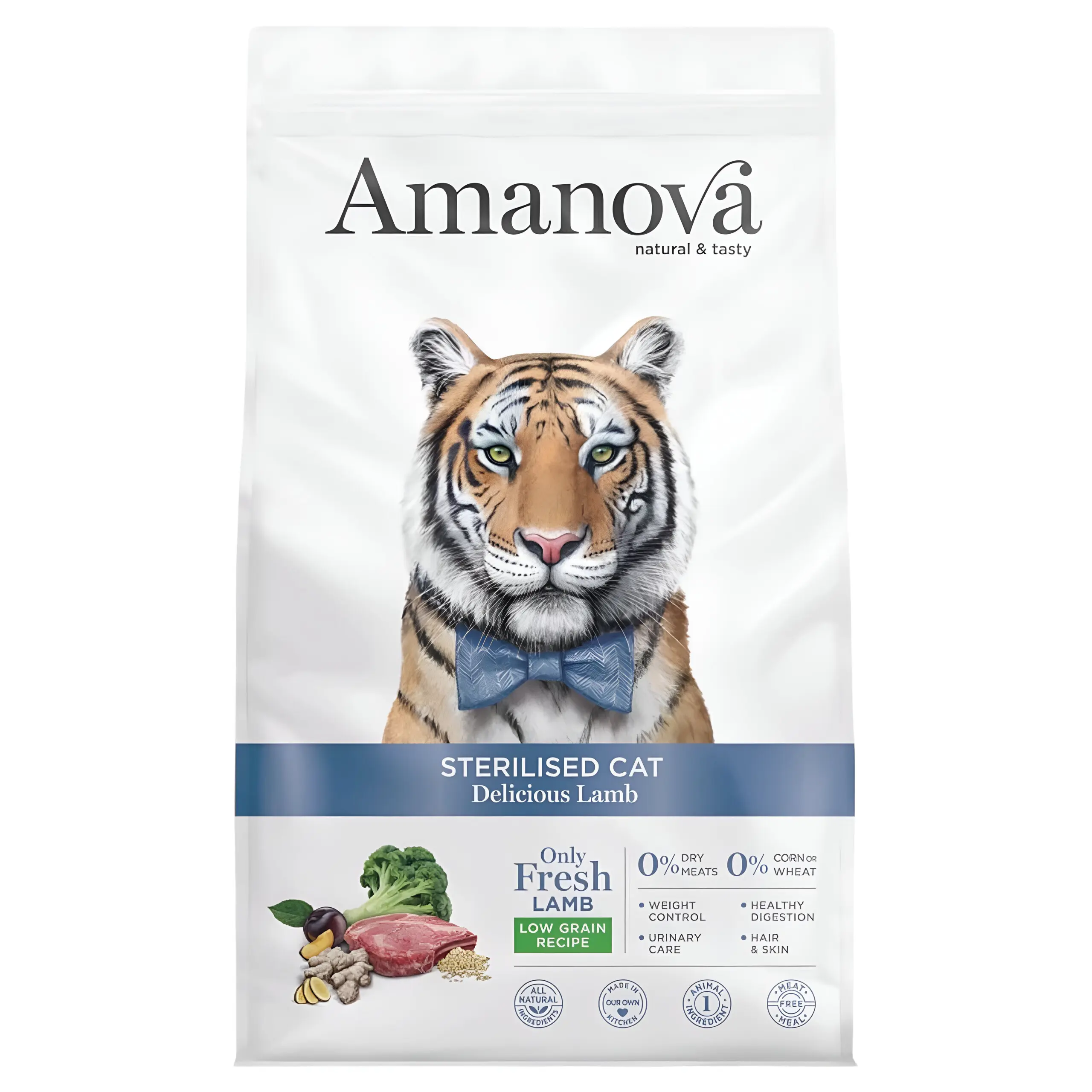 Amanova Sterilised Cat – Delicious Lamb [Вреќа 4кг] thumb 1