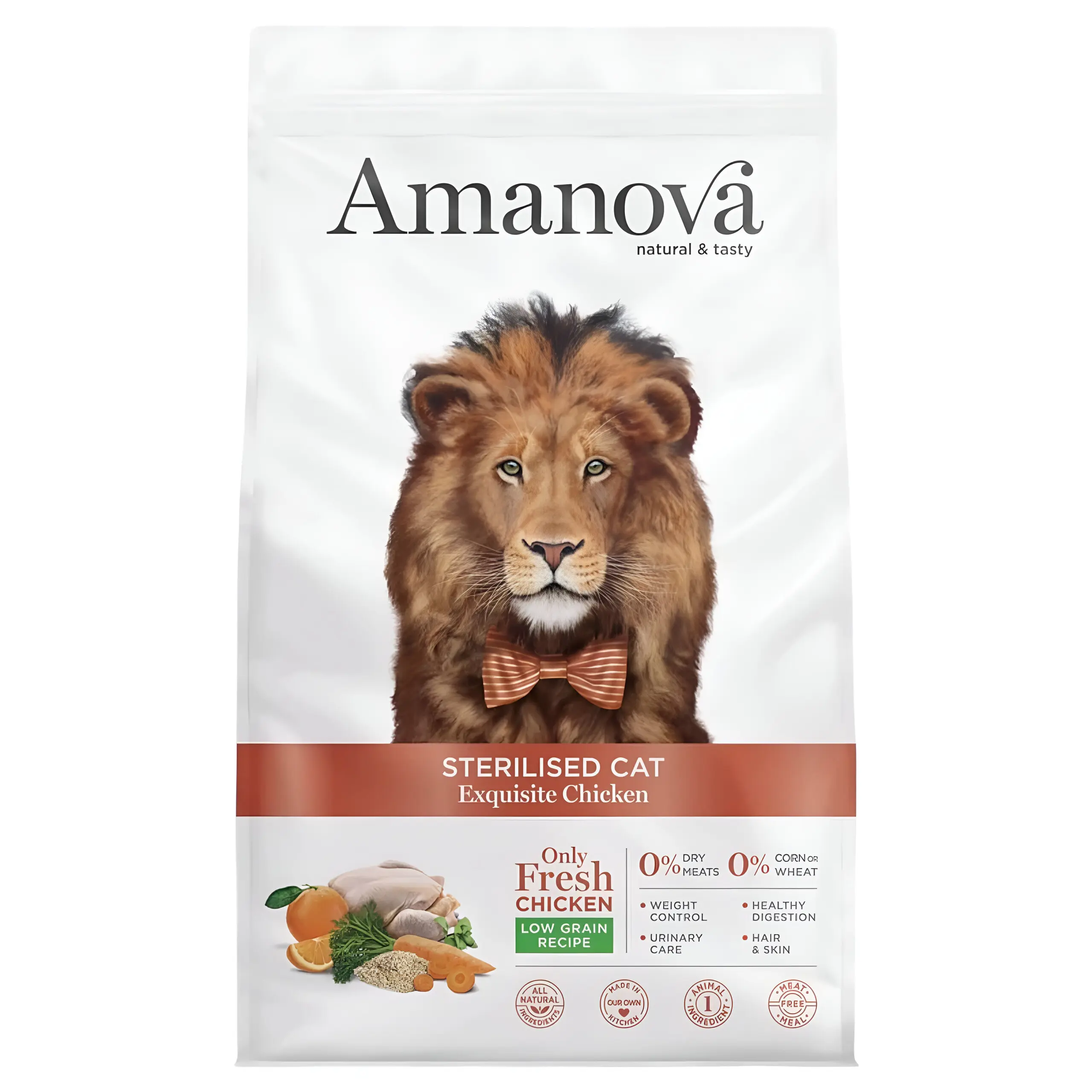 Amanova Sterilised Cat – Exquisite Chicken [Вреќа 6кг] thumb 1