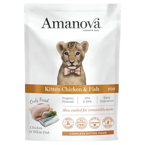 Amanova Kitten – Exquisite Chicken [Кесички 12x85гр]