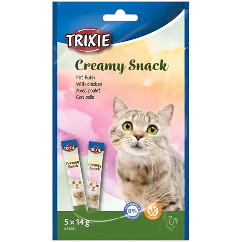 Trixie Creamy Snack со Пилешко Филе [Кесичка 5x14гр]