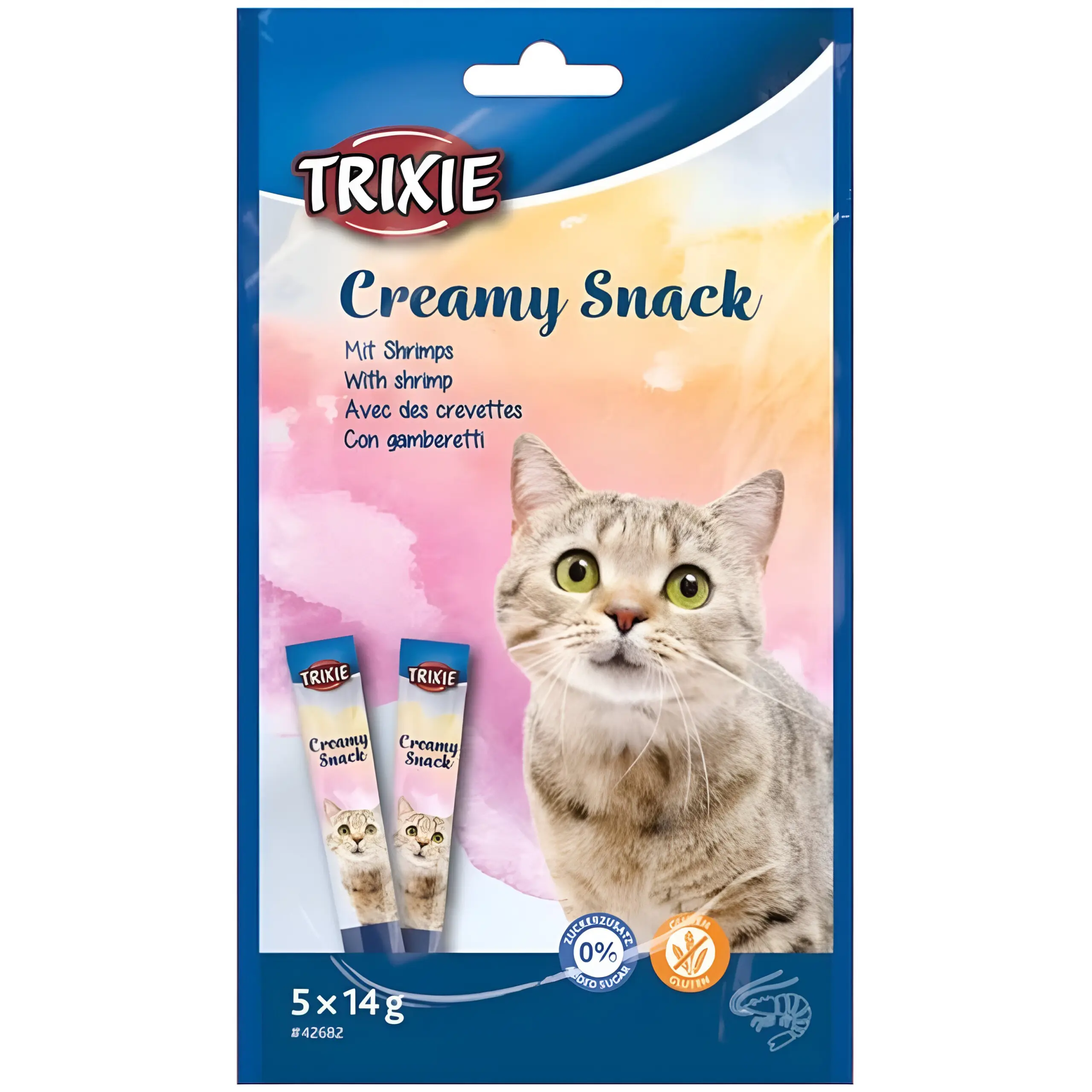 Trixie Creamy Snack со Шкампи [Кесичка 5x14гр]