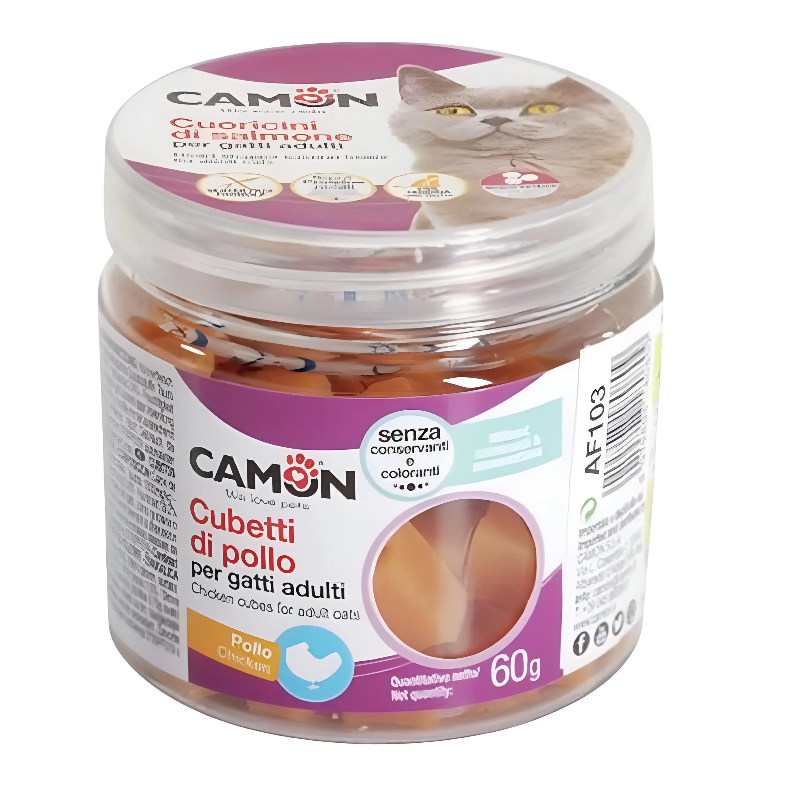 Camon Cat Snack – Пилешки Коцки [Кутија 60гр]