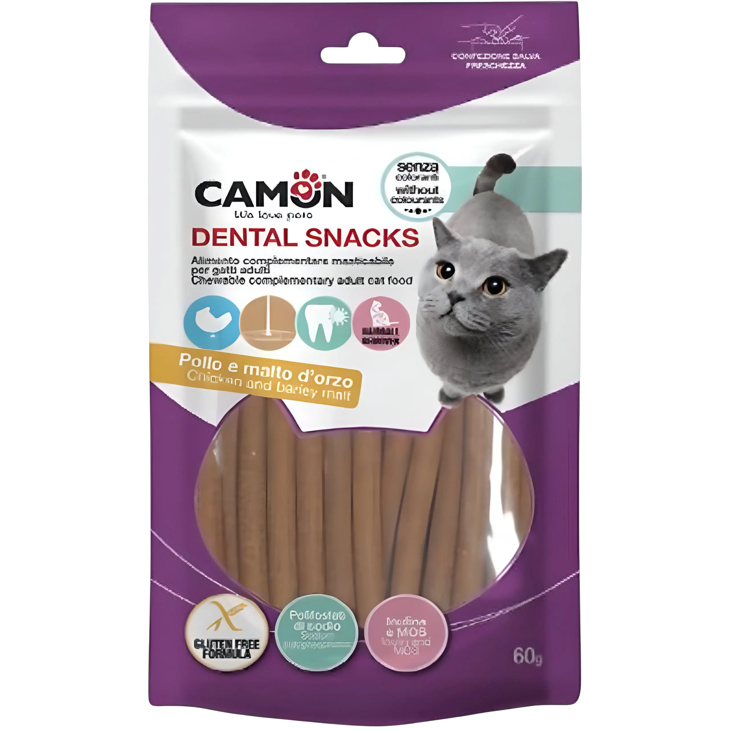 Camon Plaque Off – Месни Стапчиња за Маче [Кесичка 60гр]