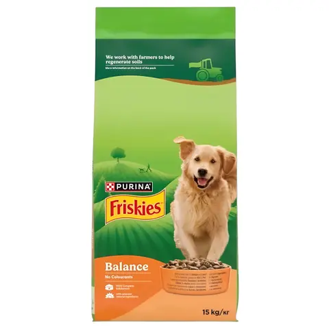 Purina Friskies Balance Крекери со Пилешко и зеленчук [Вреќа 15кг]