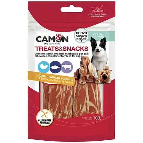 Camon – Закуска за куче Сланина од Микс Месо 12см [100гр.]