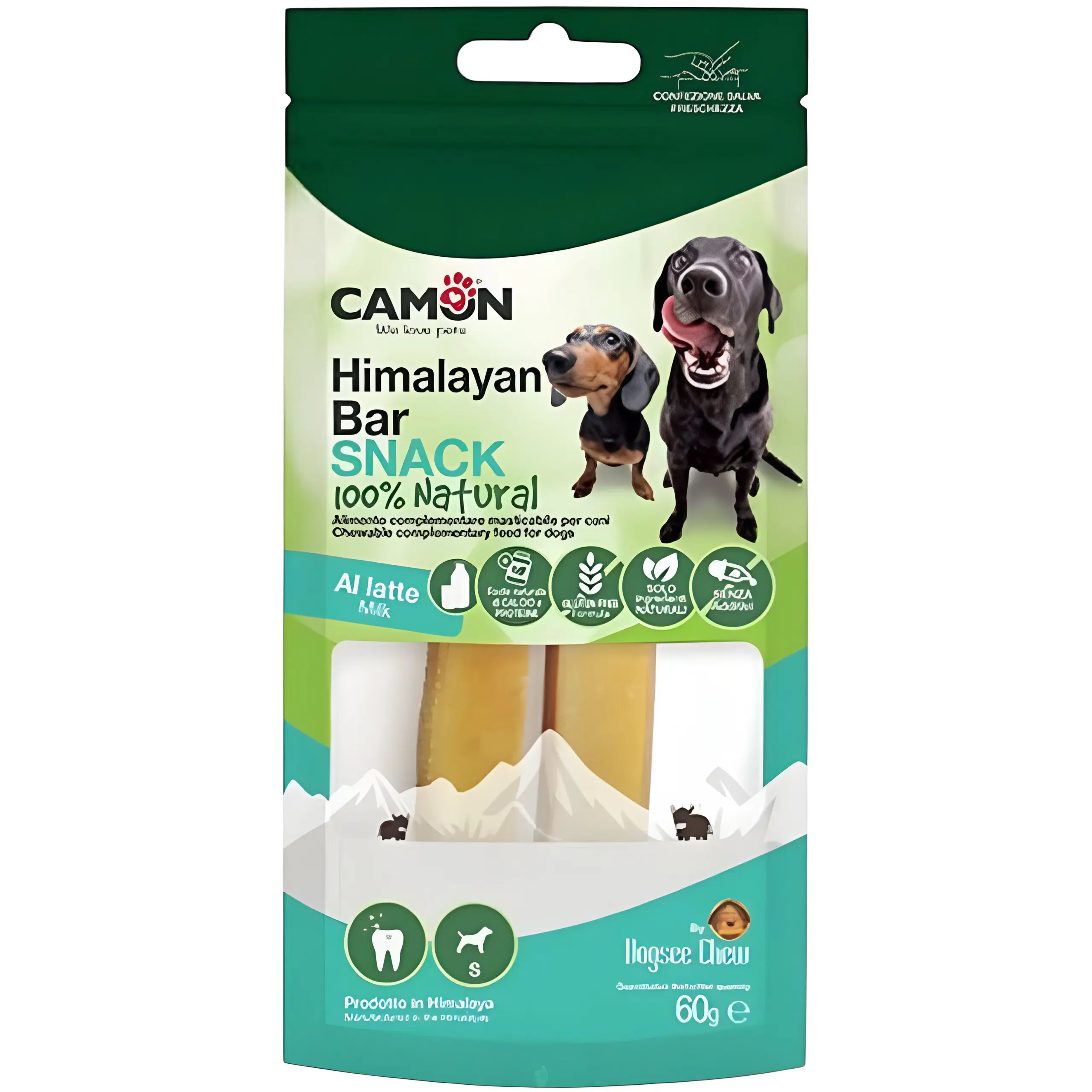 Camon – Закуска за куче Хималајско Сирење [60гр, 7–10см]