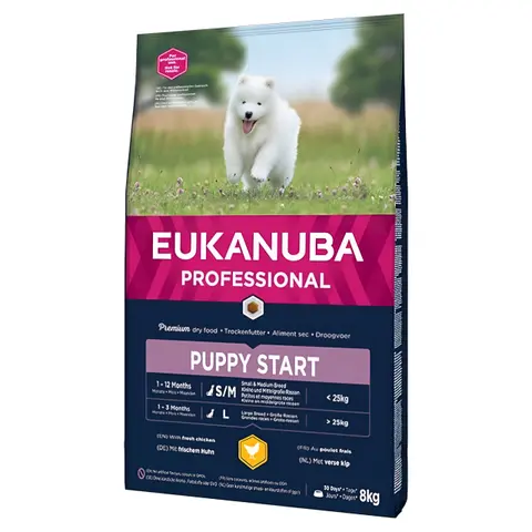 Eukanuba Starter All Breeds Chicken [Вреќа 8кг]