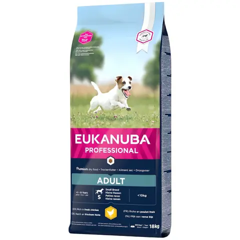 Eukanuba Adult Small Breed Chicken [Вреќа 18кг]