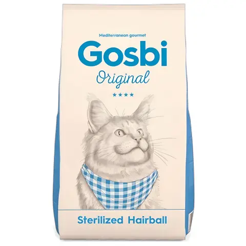 Gosbi Original Cat Sterilized Hairball [Вреќа 7кг]