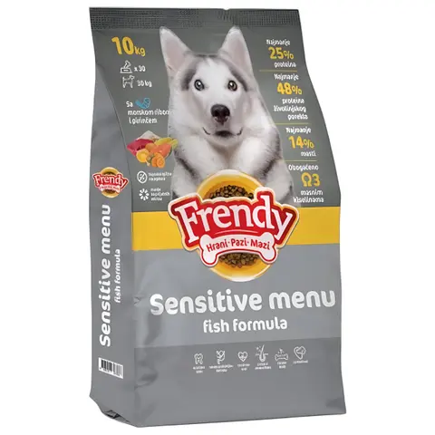 Frendy Sensitive Гранули со Морска риба и ориз [Вреќа 10кг]