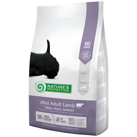 Nature’s Protection Mini Adult Lamb [Вреќа 18кг]