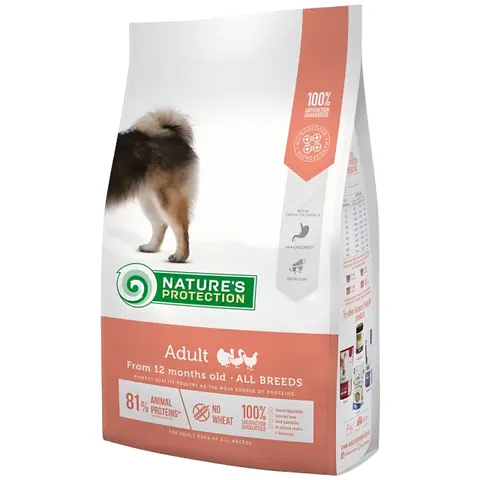 Nature’s Protection Adult Poultry [Вреќа 18кг]