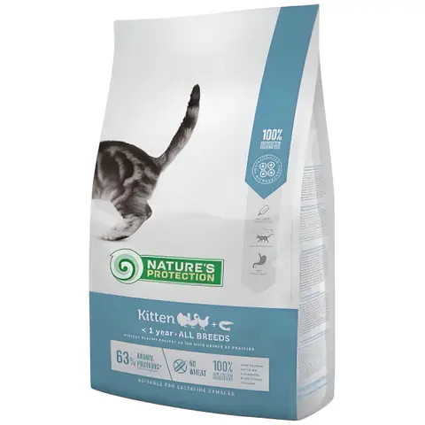 Nature’s Protection Kitten Poultry with Krill [Вреќа 18кг]