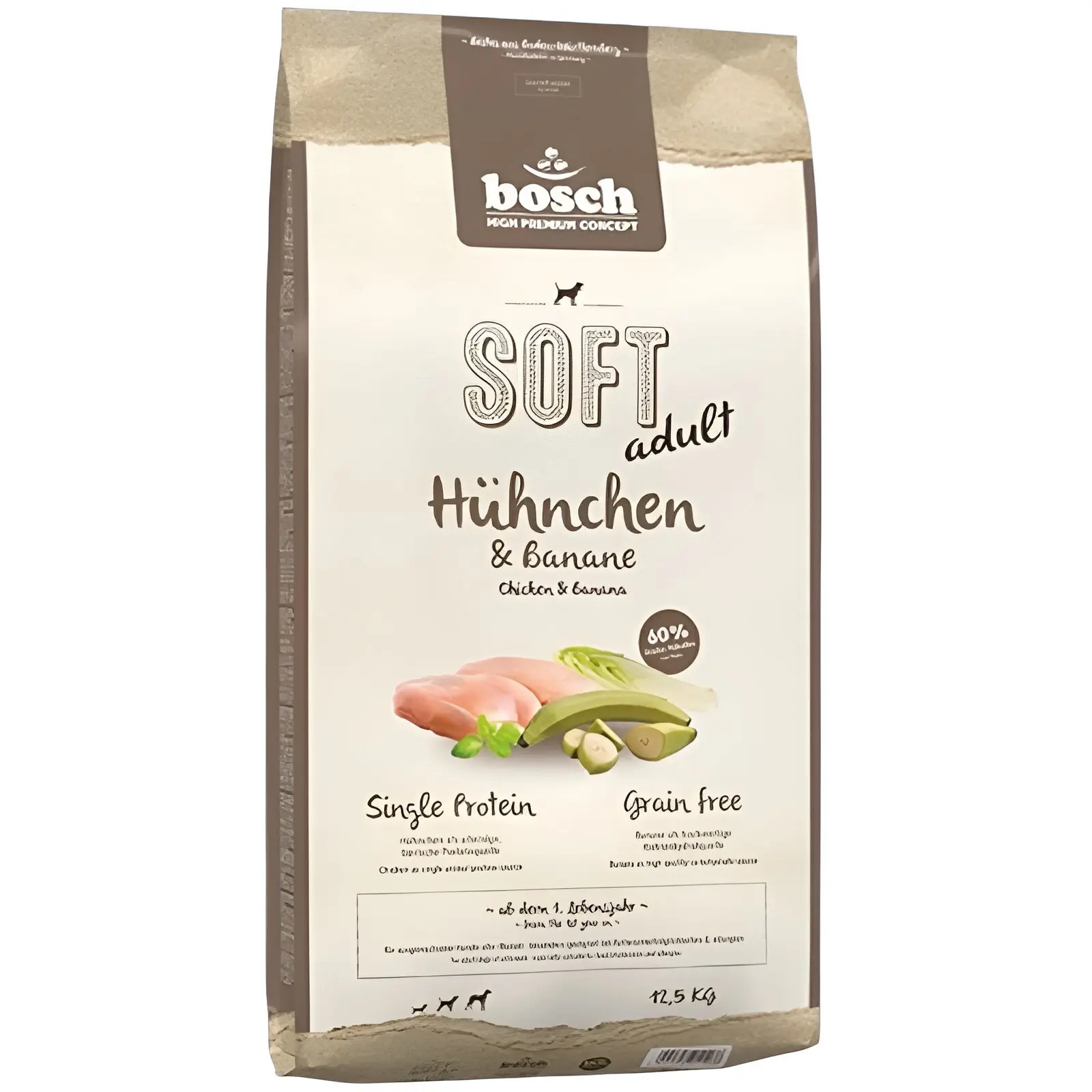 Bosch HPC Soft / Plus – Adult Chicken & Banana [Вреќа 12,5кг]