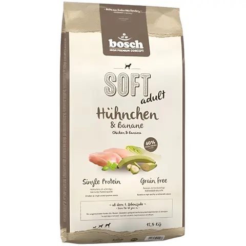 Bosch HPC Soft / Plus – Adult Chicken & Banana [Вреќа 12,5кг]
