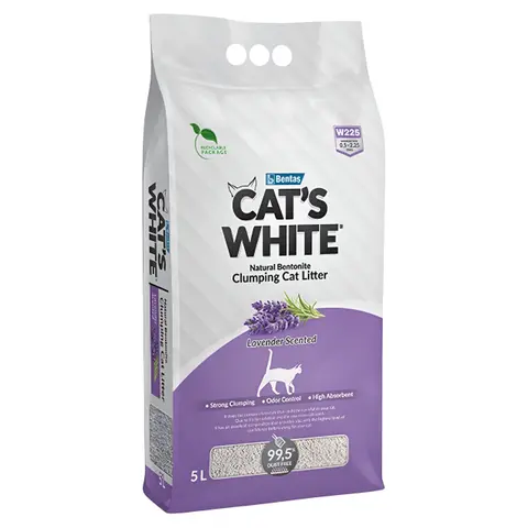 Cats White – Песок за мачиња со мирис на лаванда