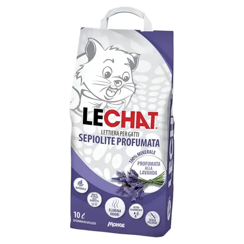 LeChat Песок со Лаванда [Вреќа 10л]