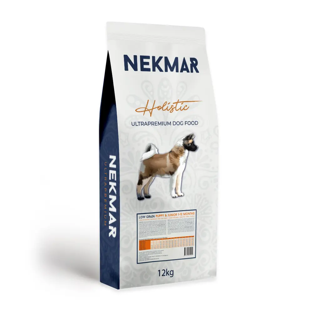 Nekmar Low Grain Puppy & Junior 1-12 months [Вреќа 12кг]
