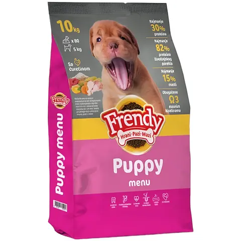 Frendy Puppy Гранули со Мисиркино [Вреќа 10кг]