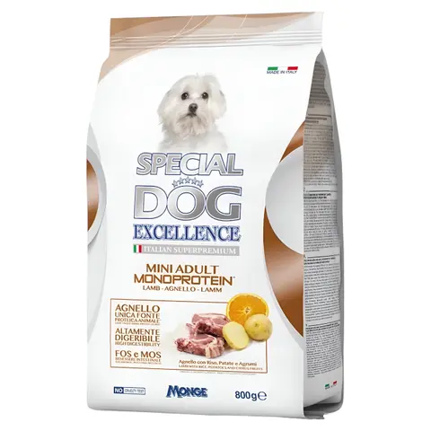 Special Dog Monoprotein MINI ADULT Крекери со Јагнешко [Вреќа 800г]