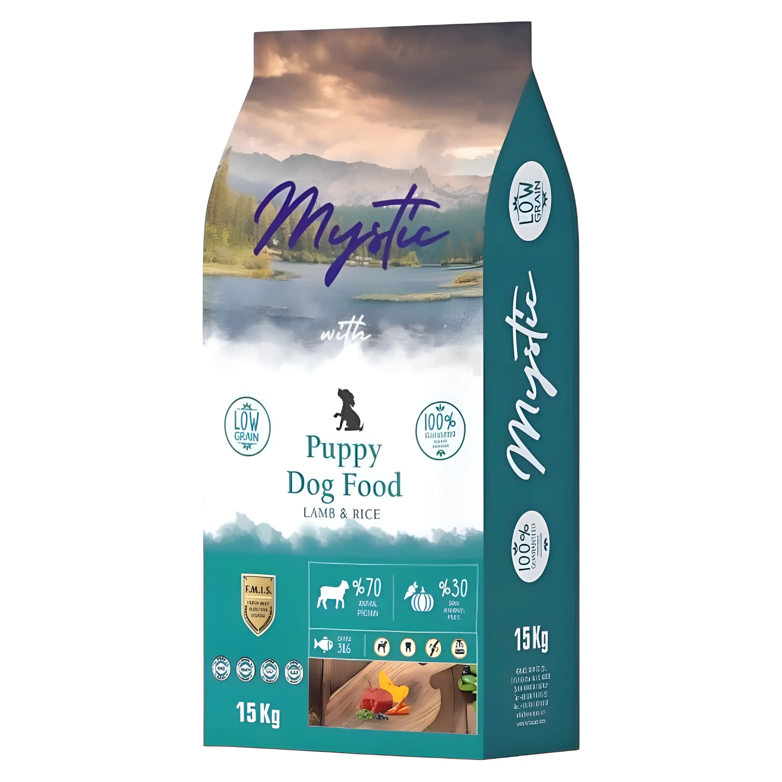 Mystic Puppy Гранули со Јагнешко и Ориз [Вреќа 15кг]
