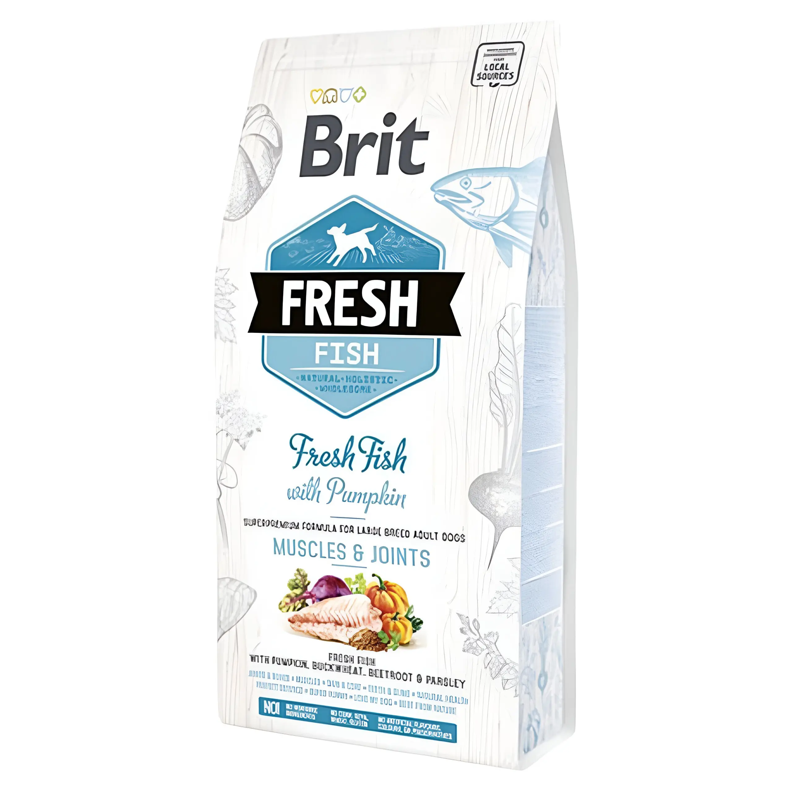 BRIT Fresh Adult- Суперпремиум храна адулт со свежо месо [Вреќа 12кг]